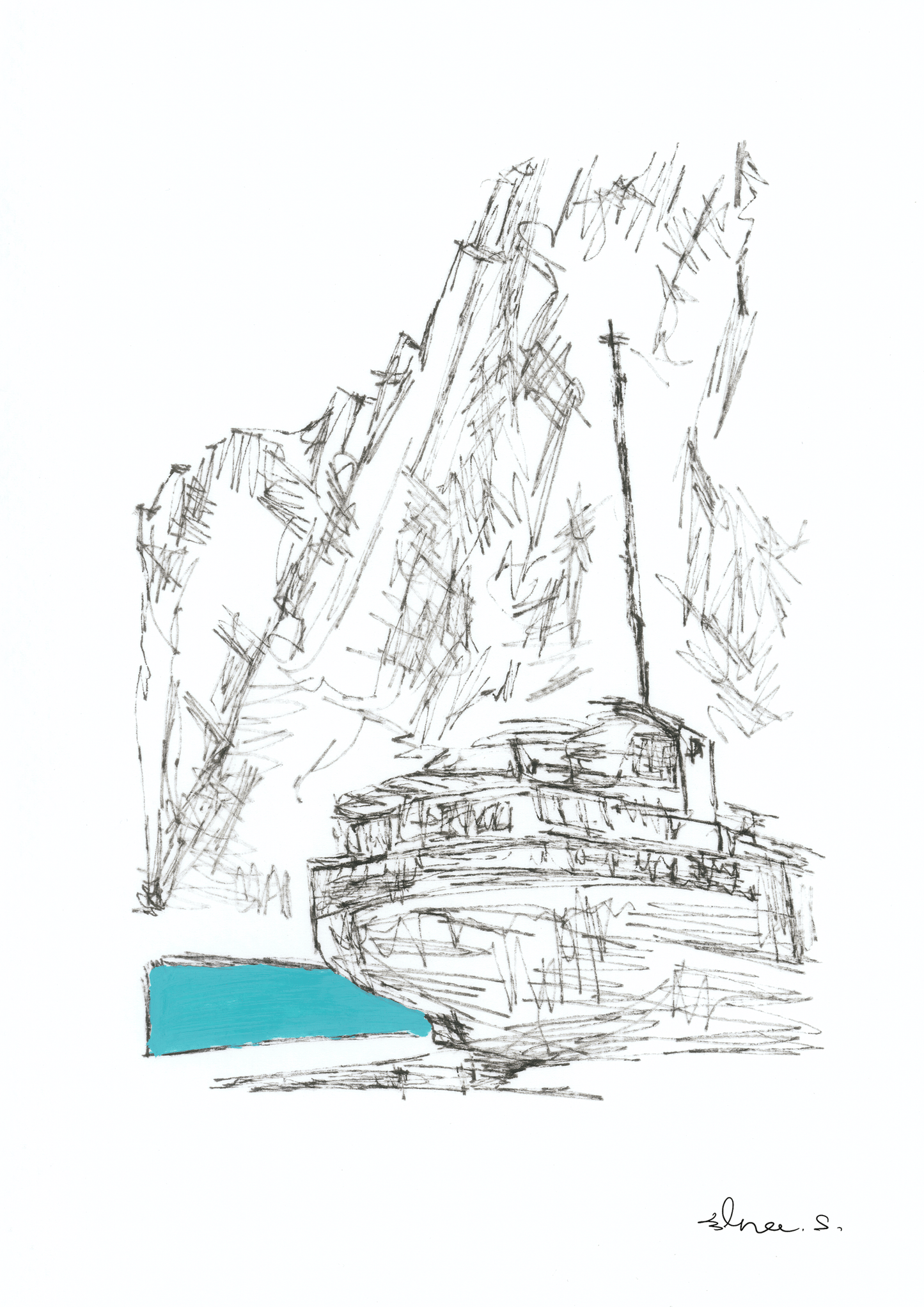 The Wrecked Ship of Zakynthos